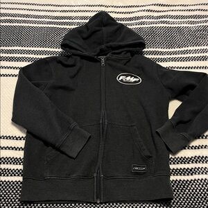 Zip-up hoodie, YM